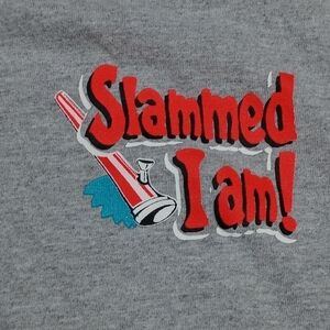 Slammed I am mens medium T-shirt